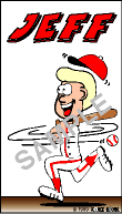 Baseball Bag Tags