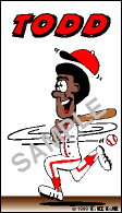 Baseball Address Labels