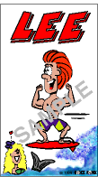 Surfer Address Labels