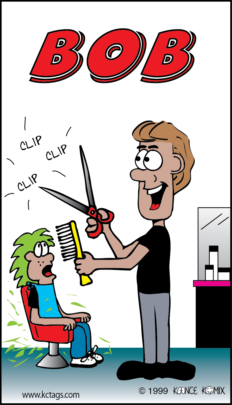 Hairdresser, Chris, Koonce, Personalized, Art, Family, Artist, Cartoon, Label, Gift, kcfunart