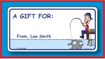 Fishing Label