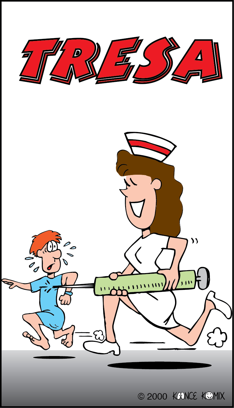 Nurse, Chris, Koonce, Personalized, Art, Family, Artist, Cartoon, Label, Gift, kcfunart
