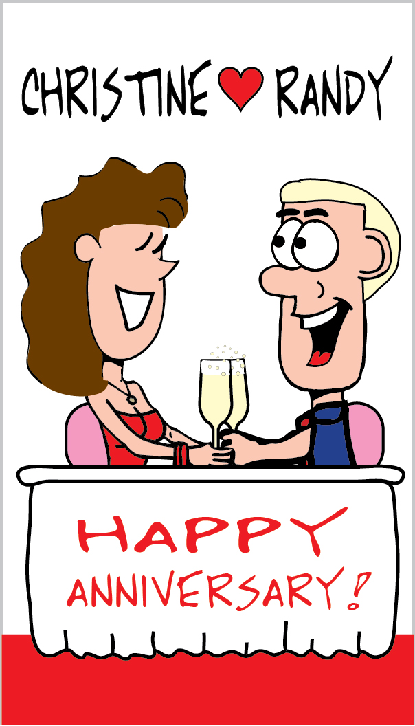 Personalized gifts products family cartoons